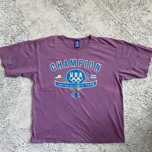 Vintage Champion Olympics Tee